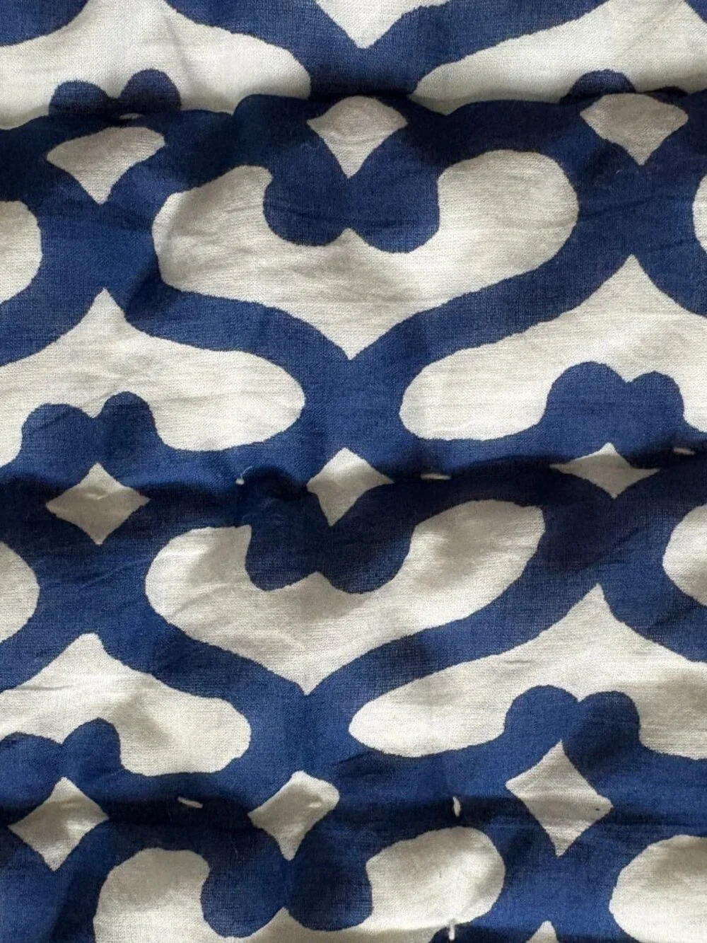 Roller Rabbit TWIN Quilt Big Cata Print Blue White NEW WITH TAGS